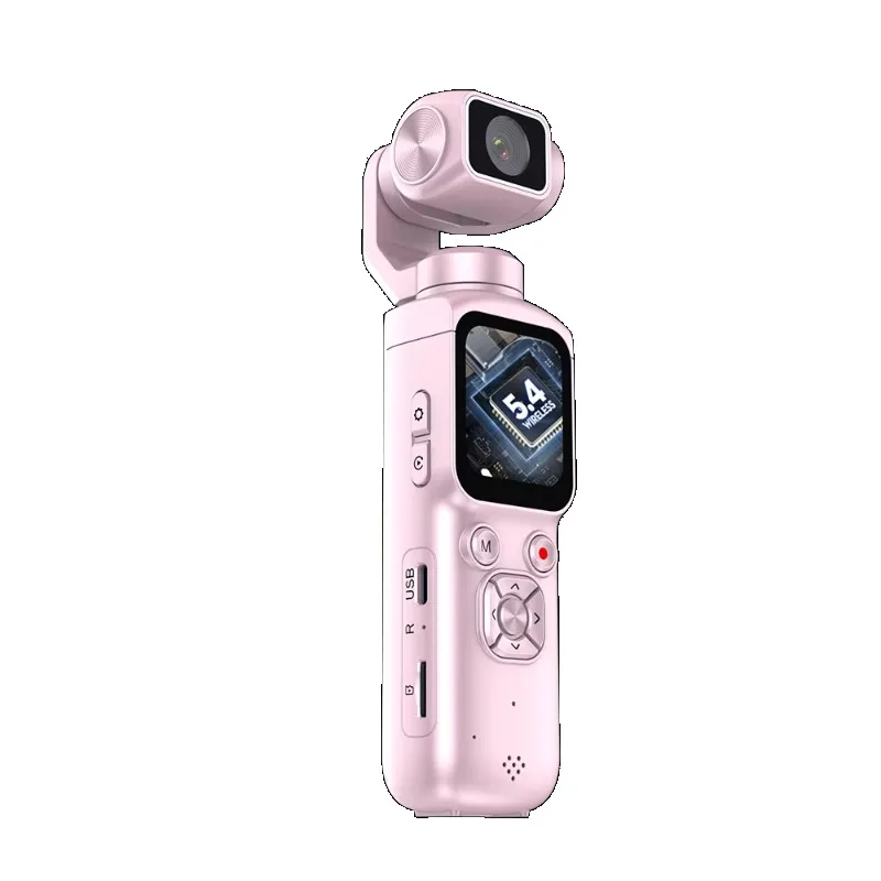 Supports Wi-Fi and Facial Tracking Functions Shooting and Recording Sports 64MP Photo Resolution 4K Action Camera