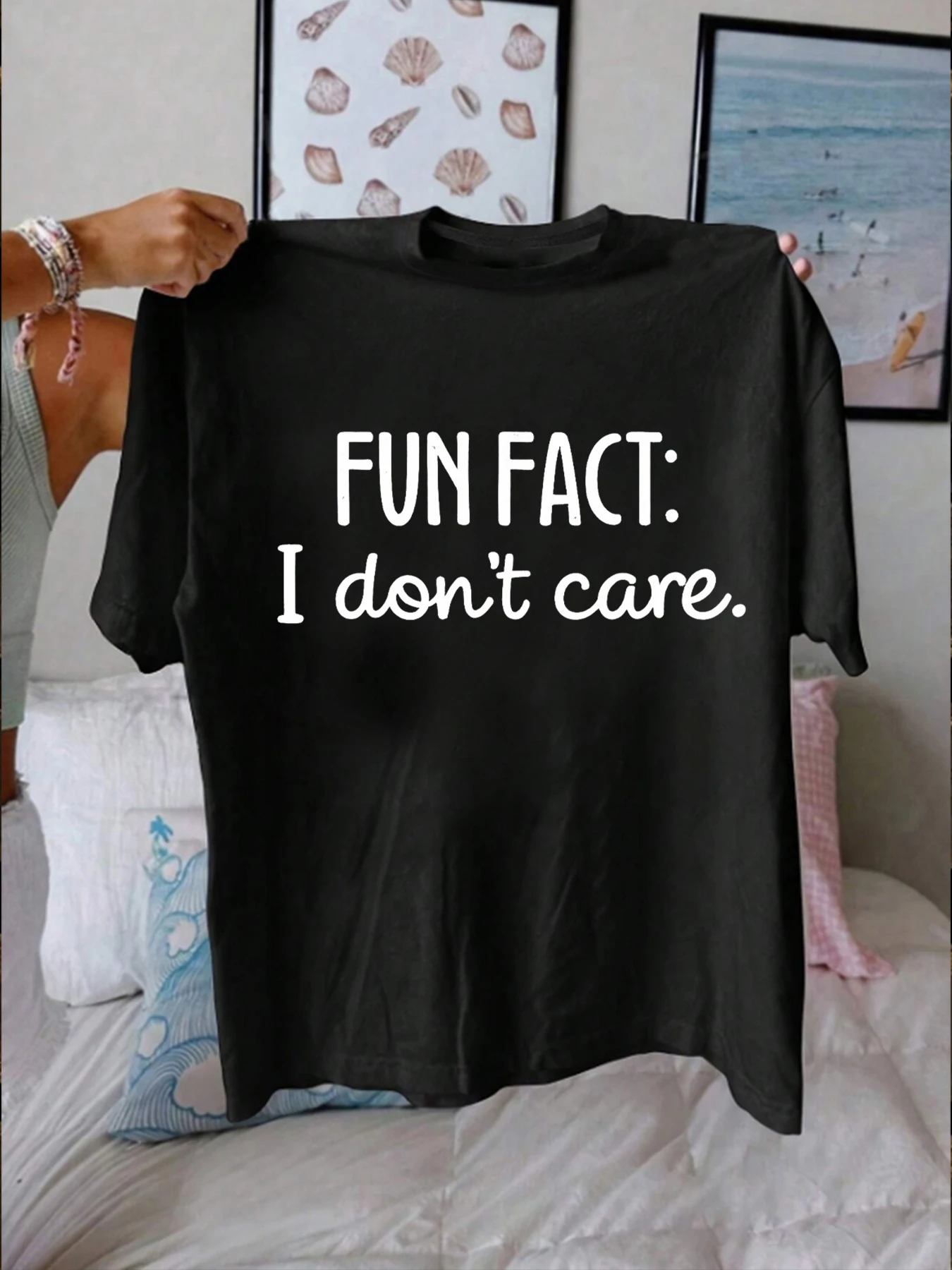 

【WZM1021167】Женская футболка с круглым вырезом и забавным принтом, больших размеров, летняя повседневная уличная модная женская футболка с коротким рукавом в стиле Джокер