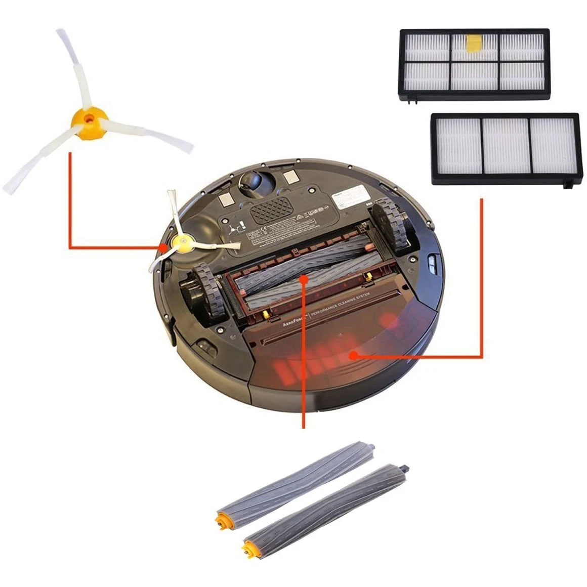 Kit de réapprovisionnement pour pièces de rechange authentiques, série 800 et 900