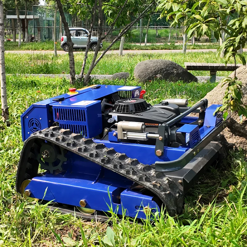 Cortacésped con Control remoto personalizado, Robot de corte de césped inalámbrico LONCIN 224CC, herramientas agrícolas certificadas CE EPA