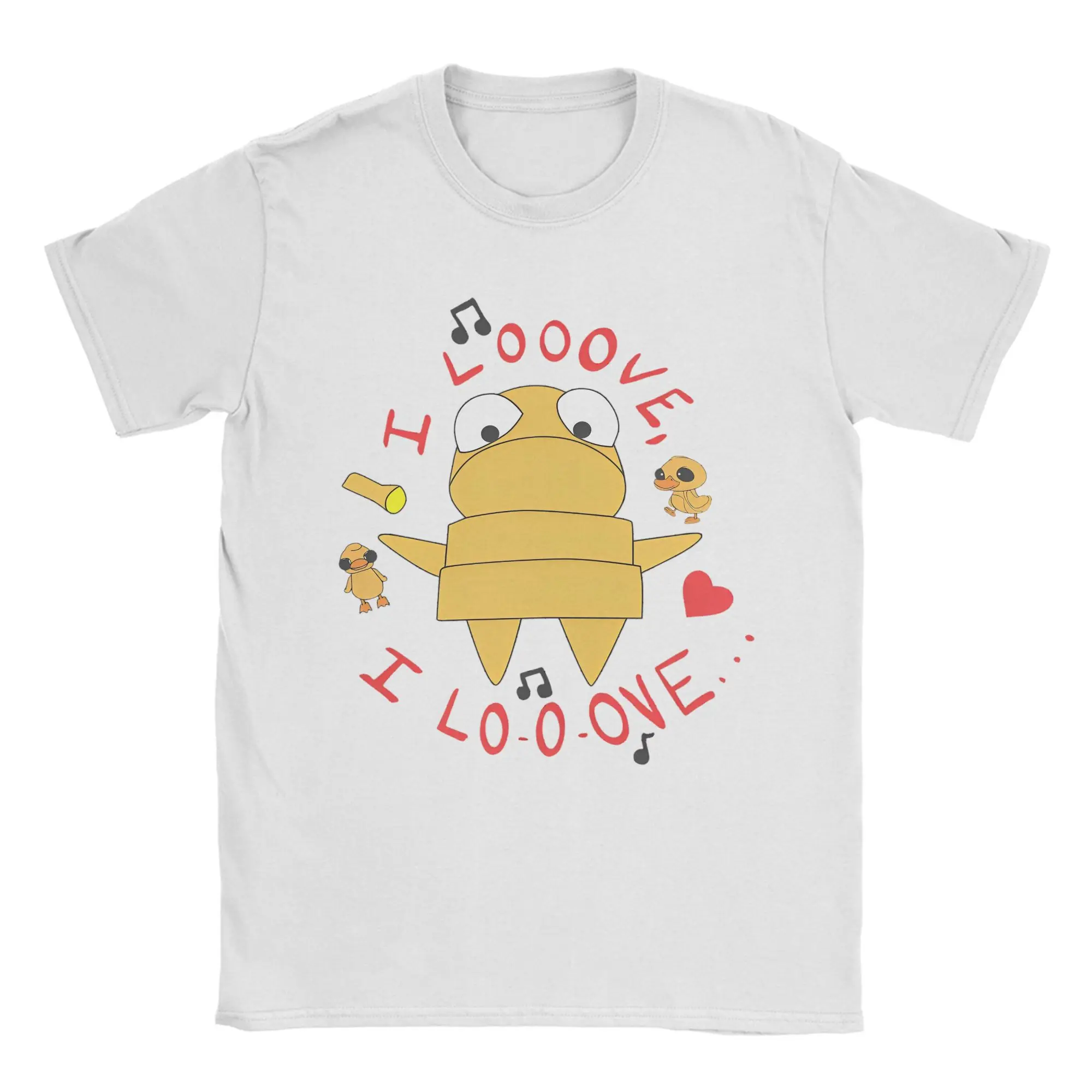 

R.E.P.O. I Love Emotional Meme Men T Shirts Repo Game Novelty Tee Shirt Short Sleeve Round Collar T-Shirt Cotton Original Tops