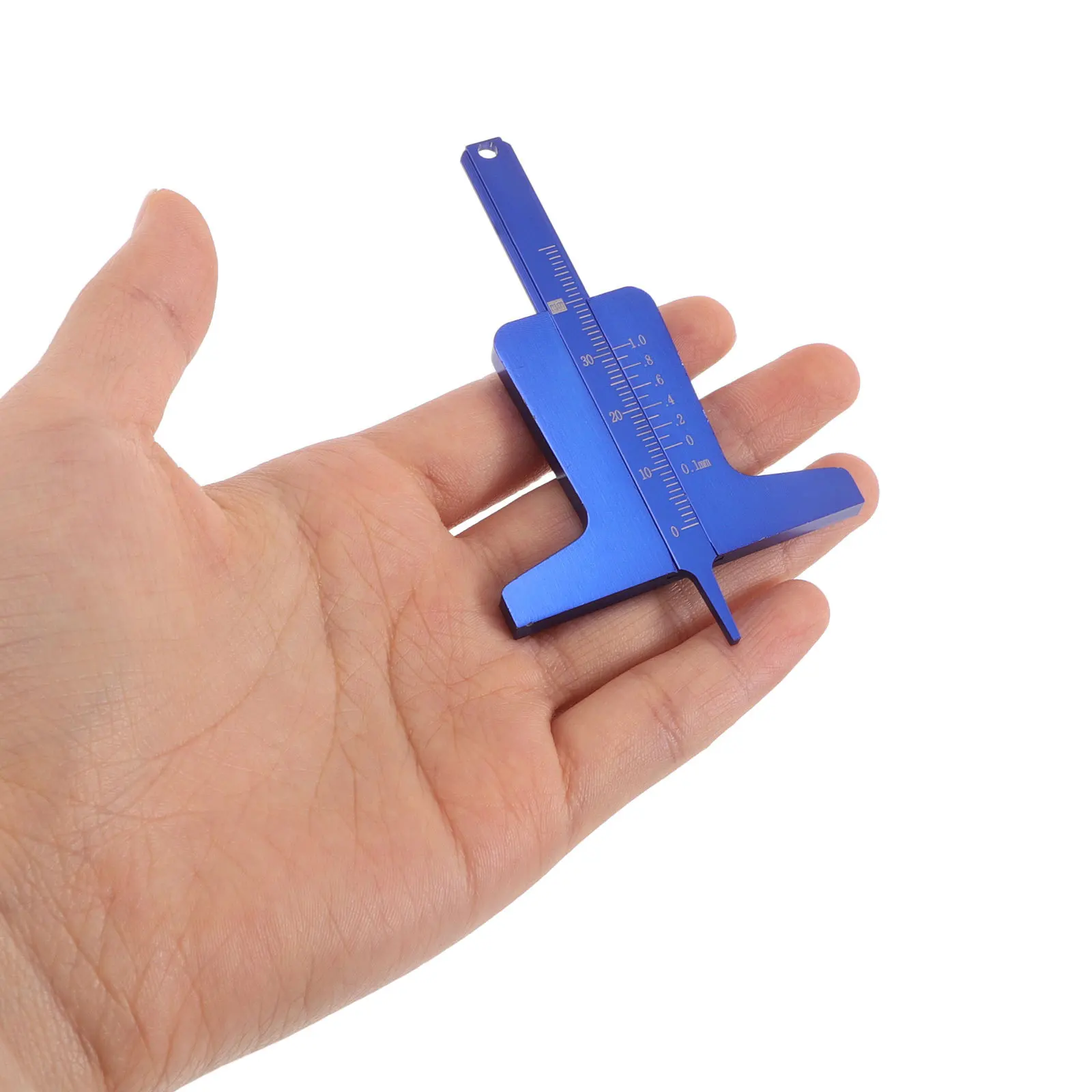 

2Pcs Tire Tread Depth Gauge Portable Heavy Duty Measuring Tool for Car Truck Check Precise Depth Ruler Metric Inch