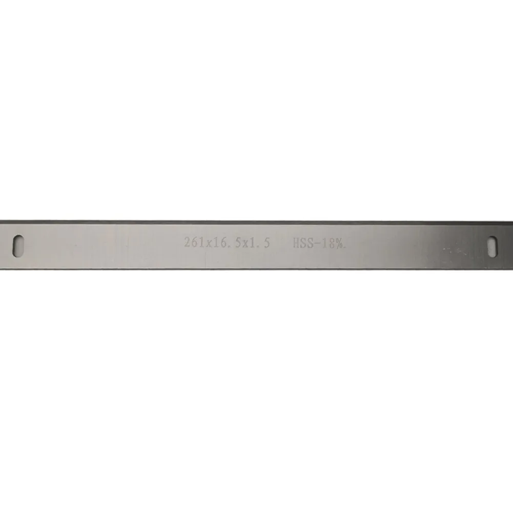 

Replacement Planer Blades Planer Tool Part 261x16.5x1.5mm 2pcs Fit For Heavy Duty High Speed Steel Planer Blade