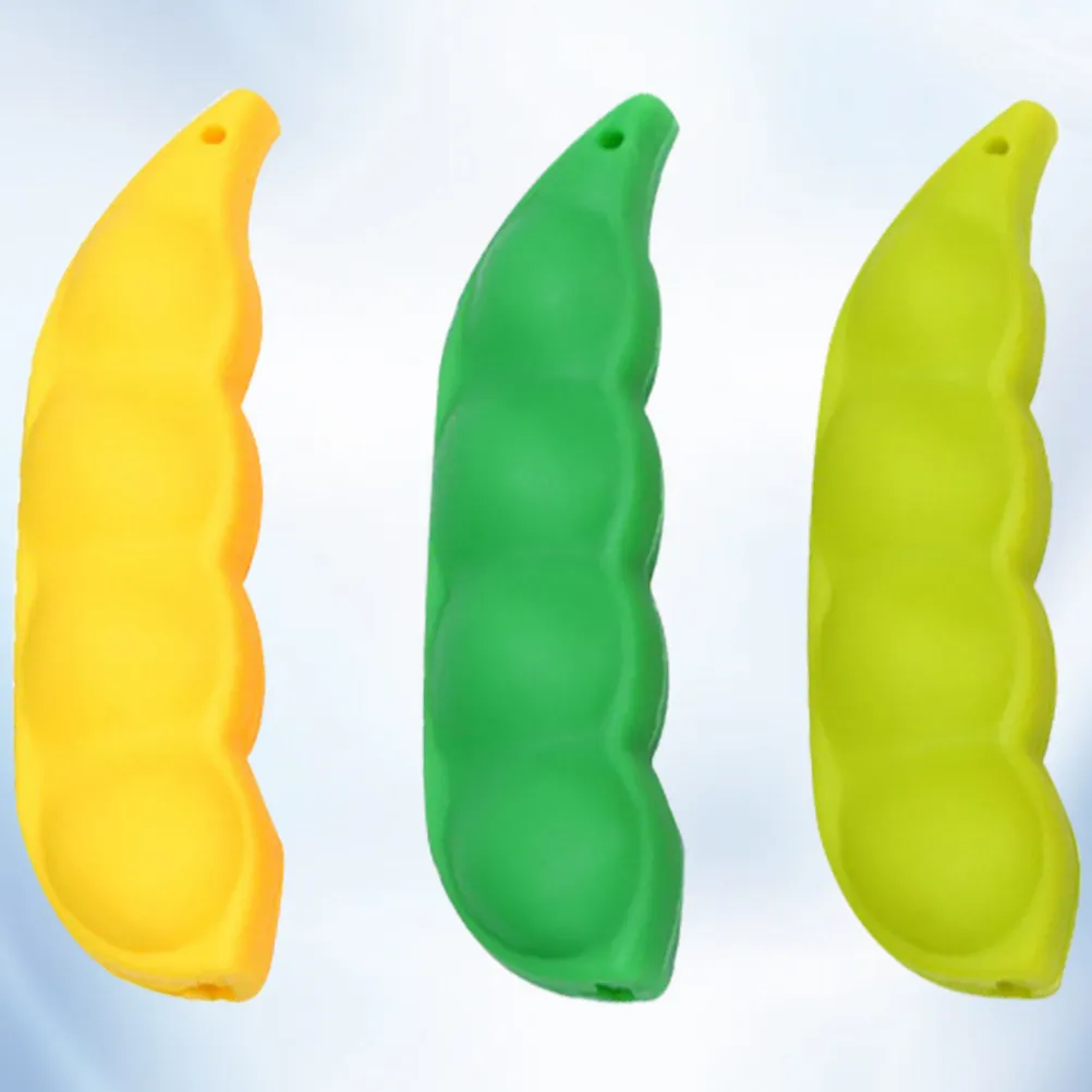 

3pcs Silicone Bag Holder Pea Shaped Clips Shopping Lifter Carrier Grip For Kitchen Car Travel Reusable Bag Accessories
