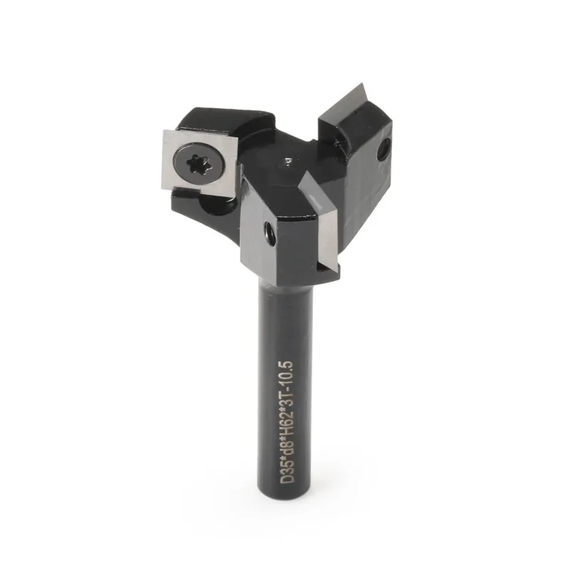 For Three-blade Discarded Board Breaker Removable Woodworking Milling Cutter Solid Wood Cutting, Bottom Clearing and Grooving