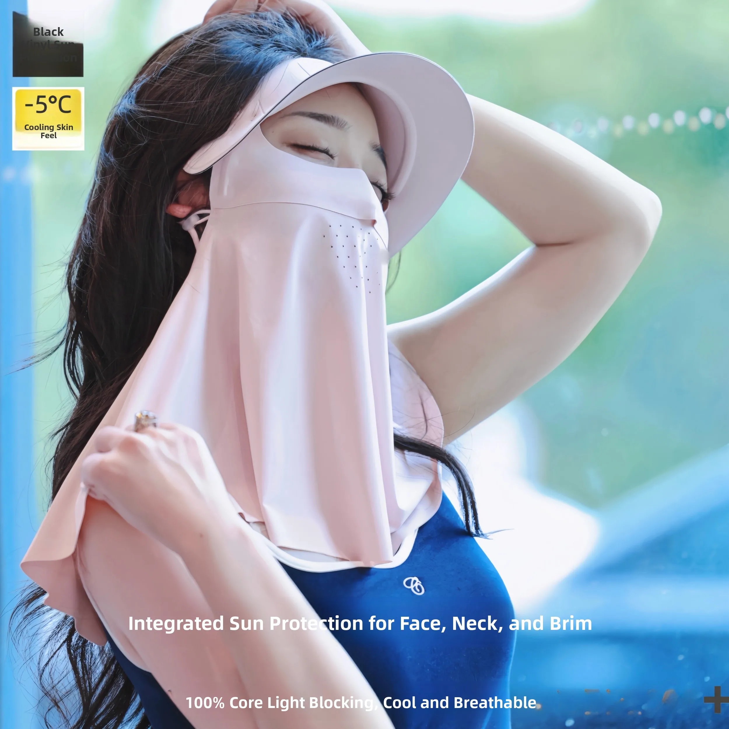 summer-ear-hanging-neck-protector-cap-integrated-face-basque-full-face-sunscreen-face-mask-uv-protection-ice-silk-breathabl