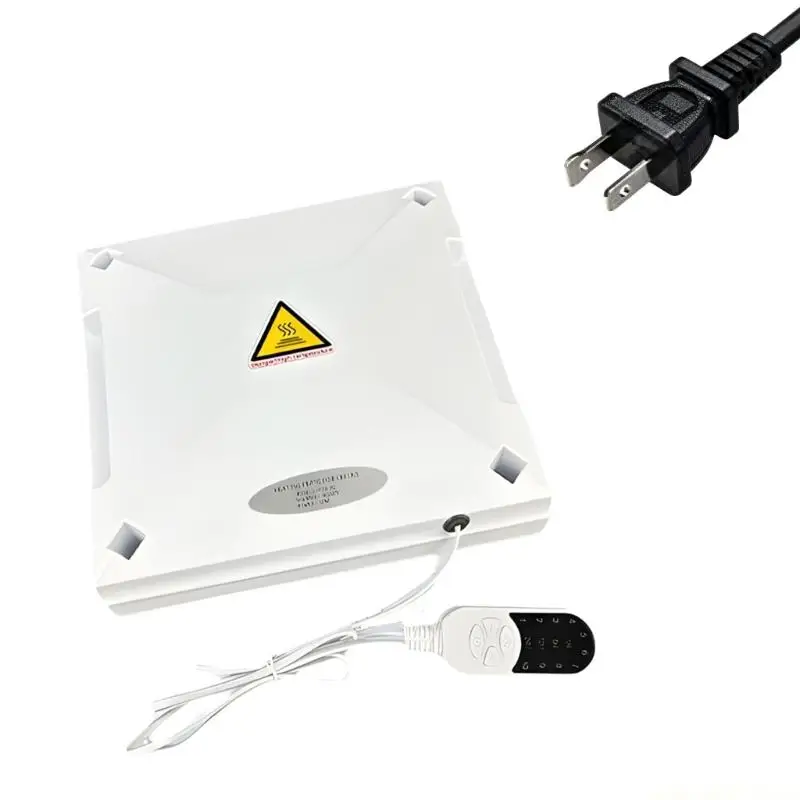 

QX2E Энергоэффективная негорючая нагревательная пластина для брудера для цыплят, терморегуляция 110 В