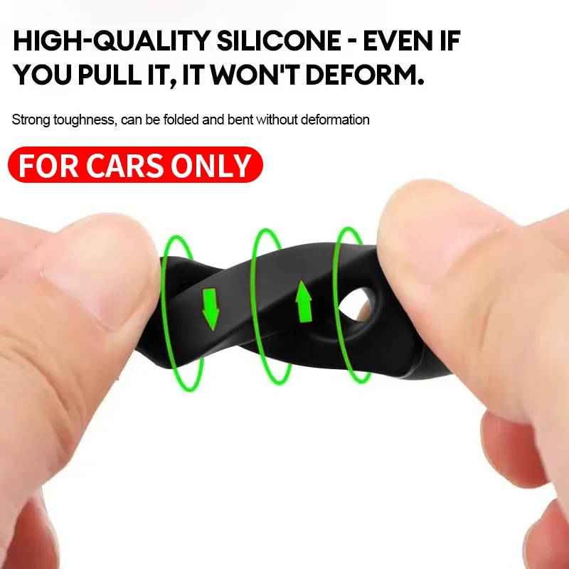 Car Door Lock Silent Shock Absorber Pad Anti‑Vibration Anti‑Rattle Buffer Cushion For Automobile Door & Trunk Latch Accessory