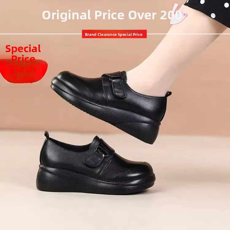 

Удобные тапочки-слиперы для работы, мягкие, нескользящие, женские, весна 2025, новые, для поездок на работу, с круглым носком, на подкладке из полиуретана