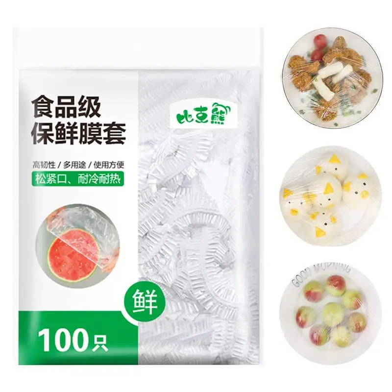 

Wrap Bowl Cover Fresh Keeping Food Covers Wrap Bags For Vegetable Fruit Storage Bag Dish Covers Household Kitchen Accessories