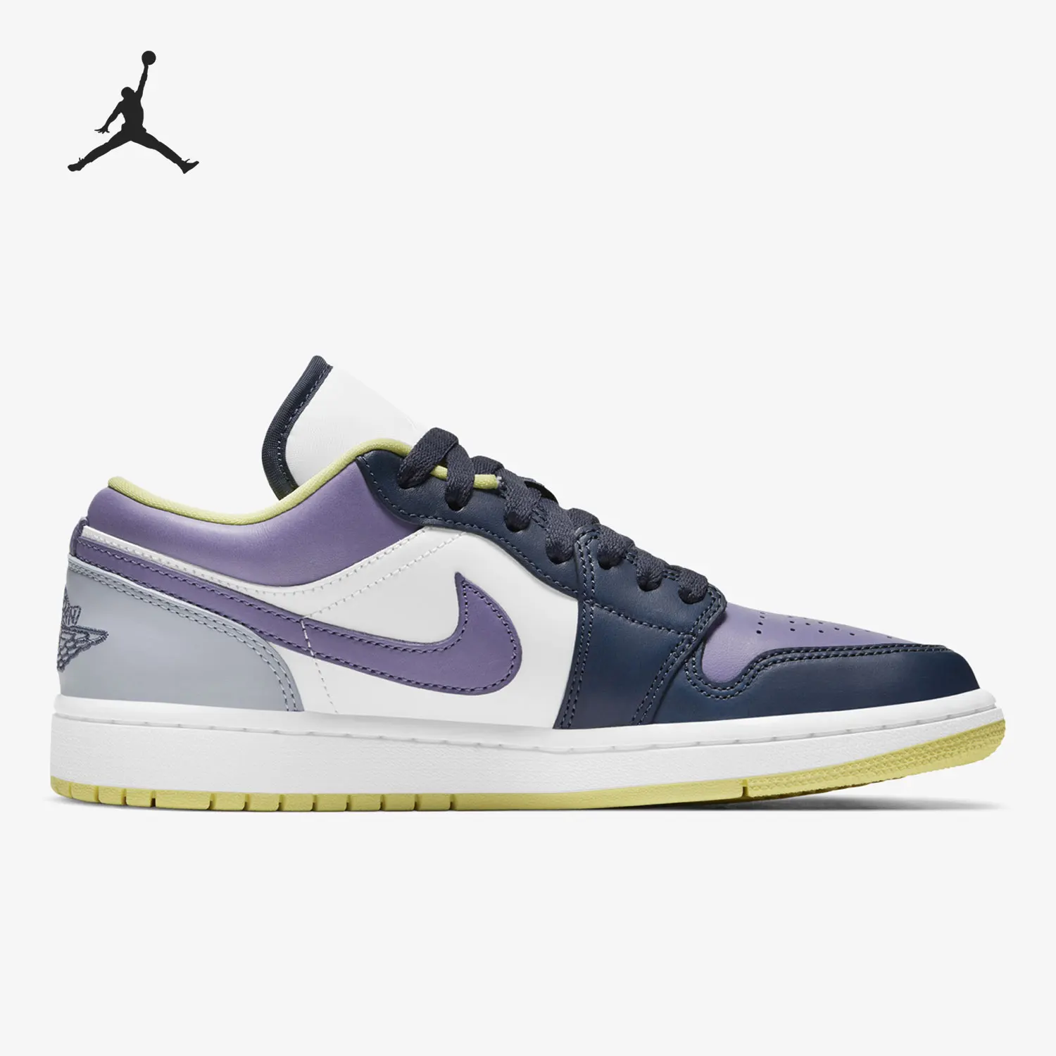 Nike genuine Air Jordan 1 men's and women's low cut sports basketball shoes DJ4342-400 view 3