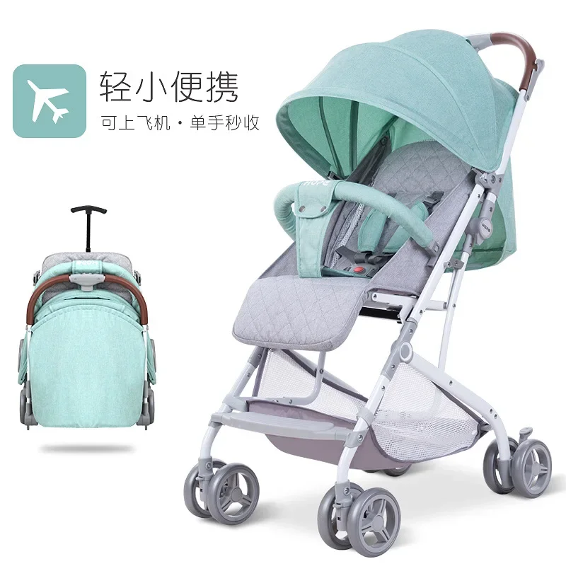 

Baby strollers are light, easy, super-small, can sit, lie down, baby strollers, children can get on the plane.