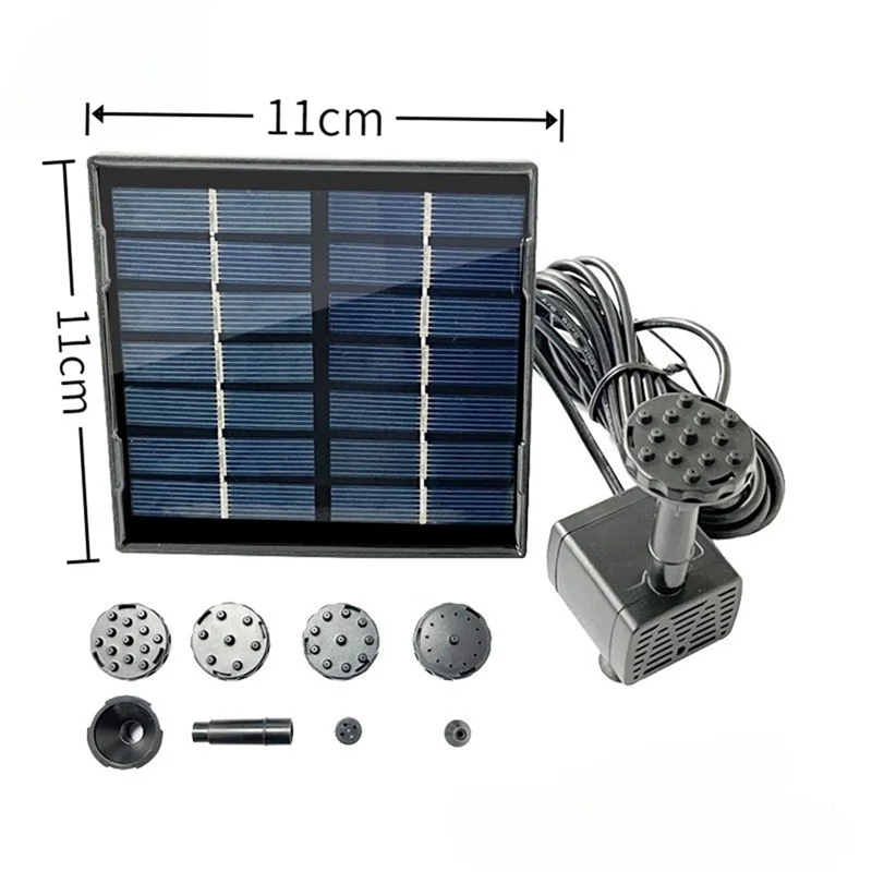 مجموعات نافورة الشمسية نوافير حمام السباحة العائمة نوافير صغيرة نوافير حمام السباحة نوافير الحديقة نوافير الفناء-BAAQ #6