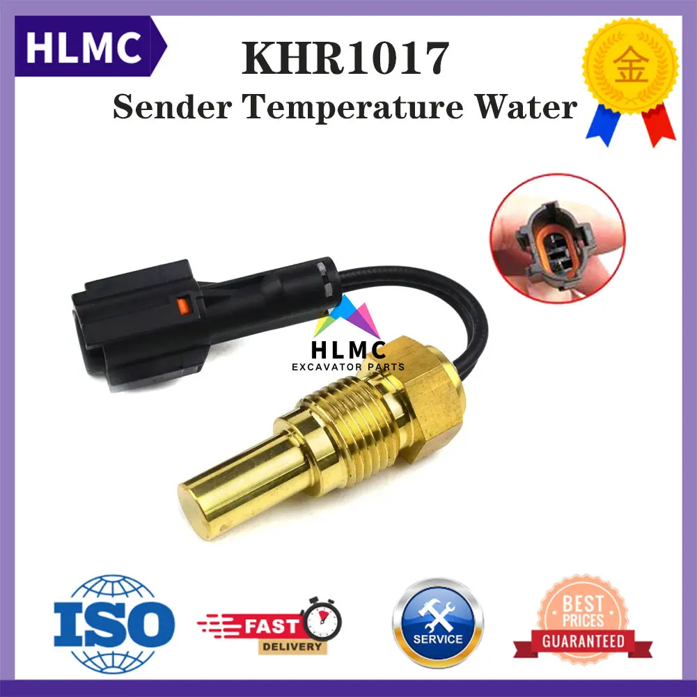 

Excavator Accessories SH120-3 SH200-3 SH210-3 SH240-3 SH250-3 SH200A3 JS130 4HK1 6HK1 Water Temperature Sensor KHR1017 KHR-1017