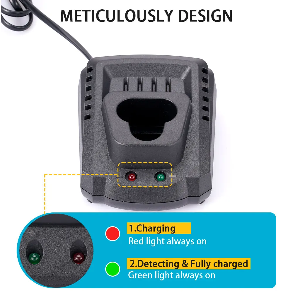 12V charging lithium ion battery 2000mAh electric screwdriver chainsaw electric tool battery