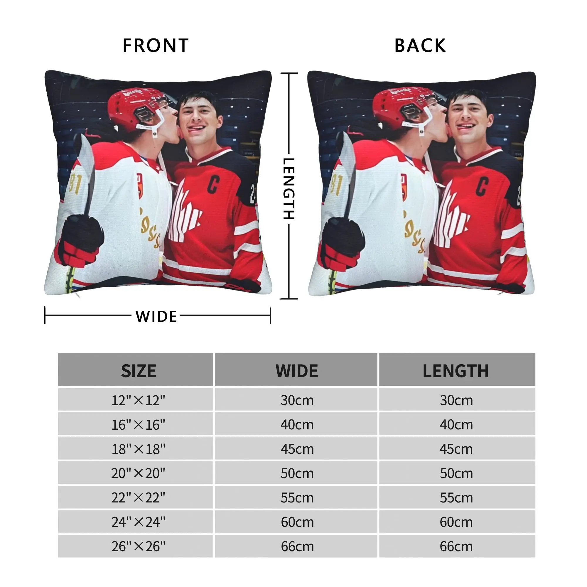 Decorative Pillow Cover Heated Rivalry Humorous Bedroom Hollander  and Ilya Rozanov Throw Pillow Case Cover Zipper Multiple Size