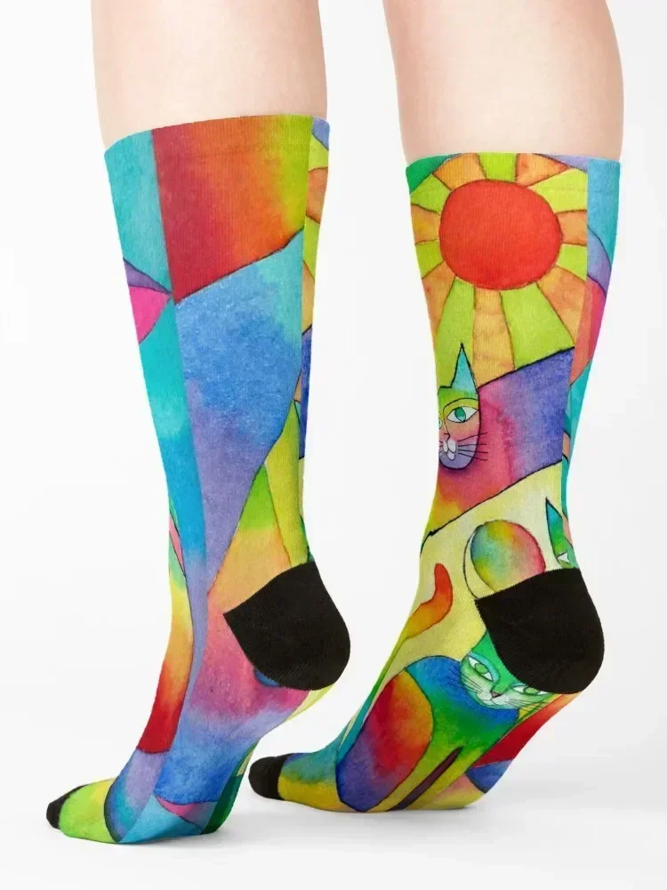 So Happy Together Socks new year crazy loose gym Socks Girl Men's