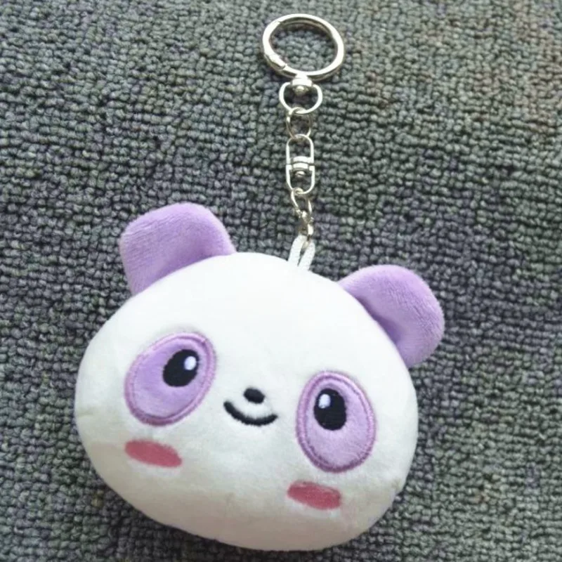 Kawaii Plush Keychain  Big Head Doll ahyeon choom pharita Charm Backpack Pendant Key Ring Soft Stuffed Toy For Kids Gift