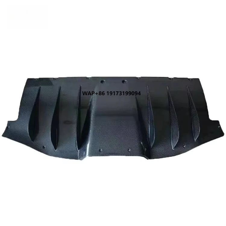 

High Quality Carbon Fiber V Carbon Rear Diffuser For 458 Front Splitter Perfect Fitment High Quality