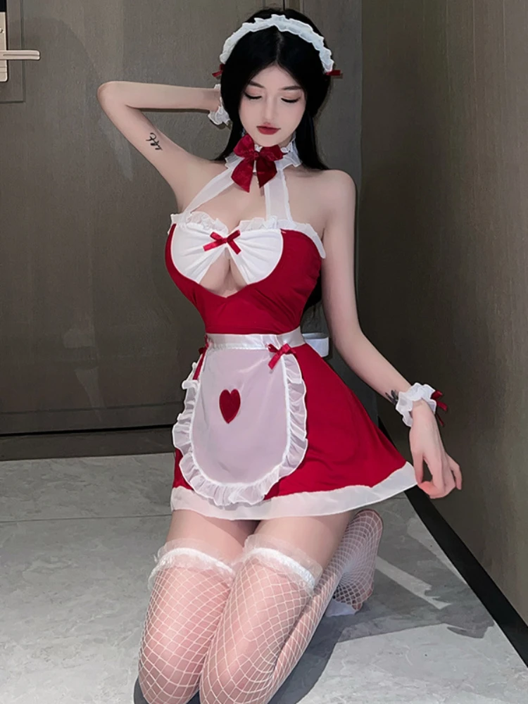 Lolita Nurse Lingerie Sexy Women Role Play Onlyfans Underwear Cosplay Erotic 18+ Uniform Exotic Maid Dress Halloween Costumes