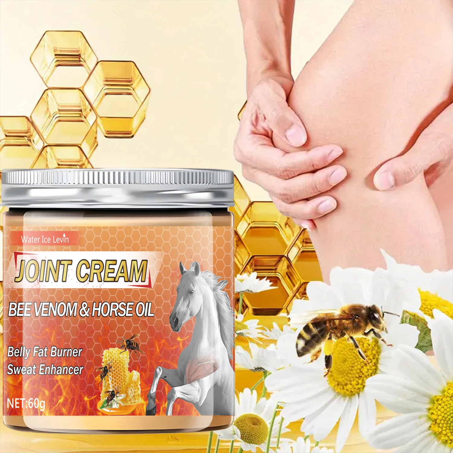 كريم تدليك لشد العضلات، كولاجين، هيبوالرجينيك، كريم مرطب، مناسب لجميع أنواع البشرة، للجنسين