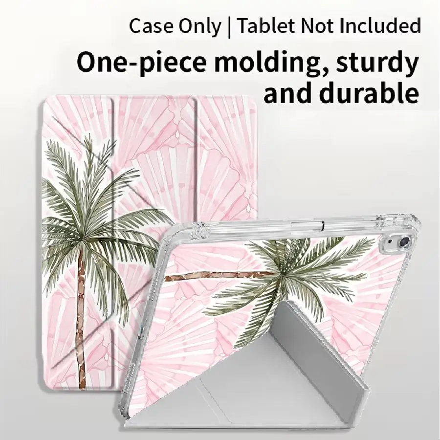capa-suporte-rosa-com-estampa-de-palmeira-para-ipad-air-4-5-m3-m2-m4-11-polegadas-11ª-10ª-9ª-8ª-7ª-geracao-129-polegadas-pro-2025-mini-6-7-e-y-fold