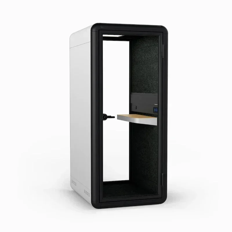 Meeting Soundproof Acoustical Hollow Glass Sound Office Pod Phone Booth Hot sales Hot sales