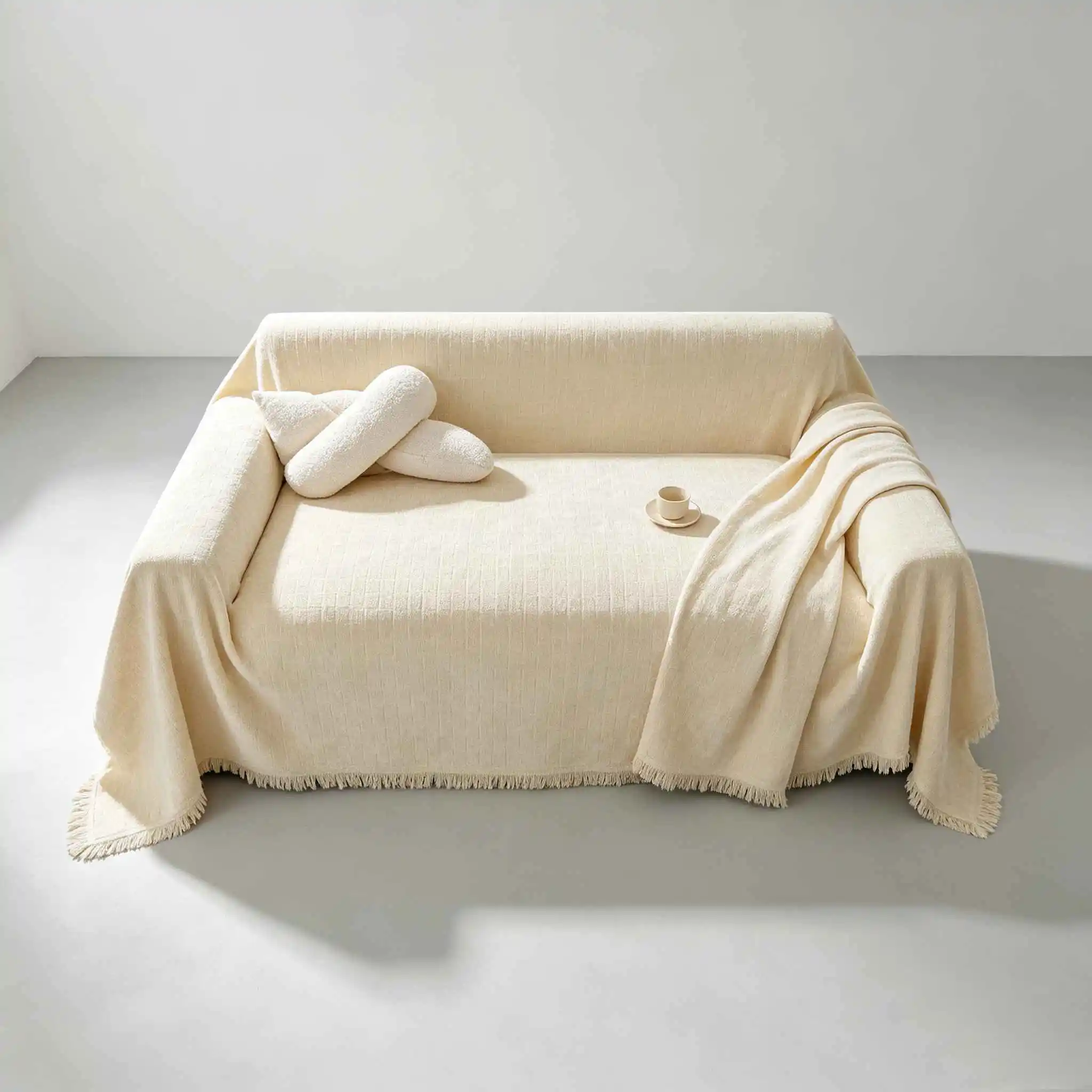 Fleece Sofa Towel Blanket for Live Room Couch Cover Armchair Warm Soft Sofa Cover Slipcover