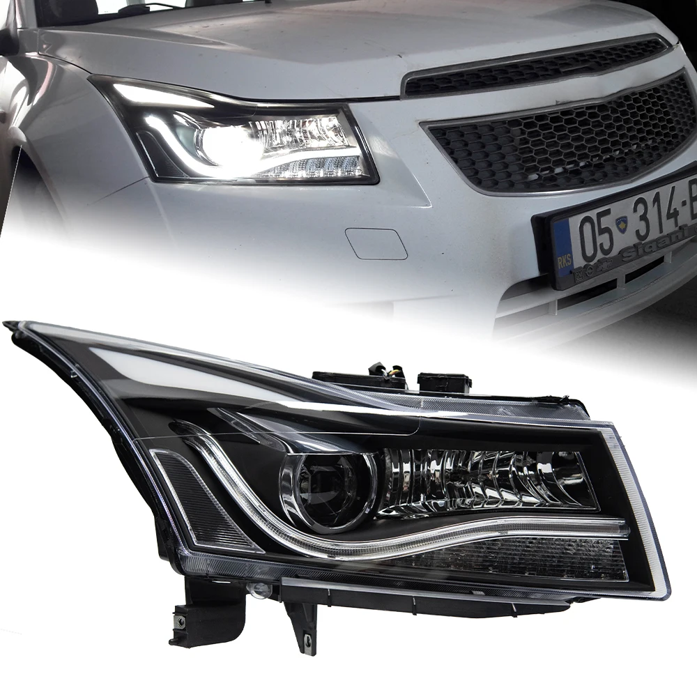 

Car Lights for Chevrolet Cruze 2009-2016 Cruze LED Auto Headlights Assembly Upgrade Bifocal Lens