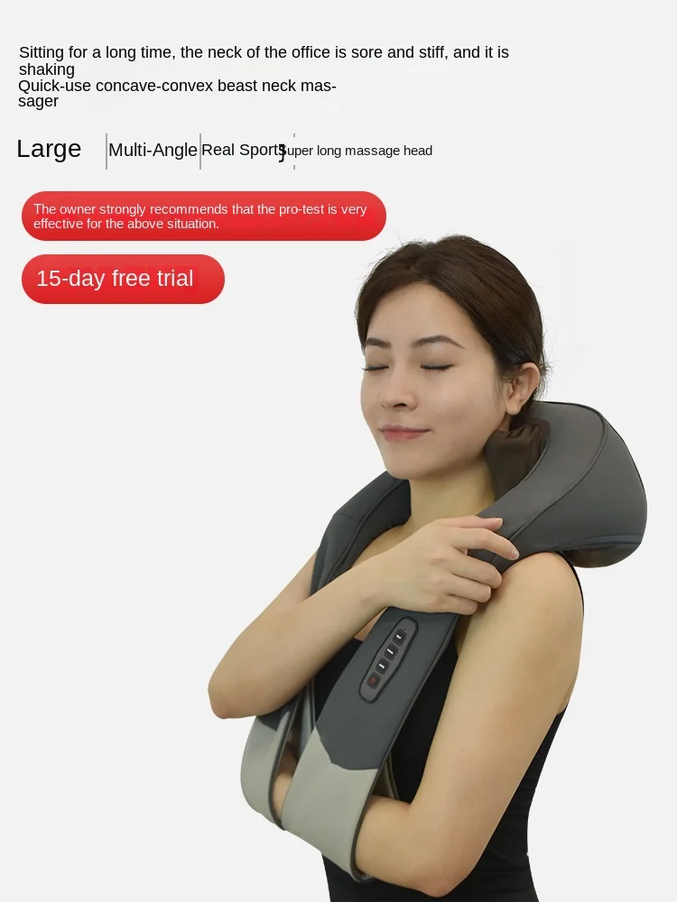 Cervical Spine Neck Massagers Relaxation Physiotherapy Private Massage Therapist Shoulder Multi-purpose Electric Massage Shawl