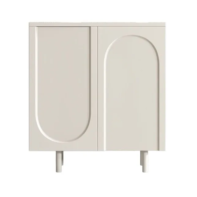 French shoe cabinet home entrance integrated wall-walled shoe rack Internet celebrity storage save space