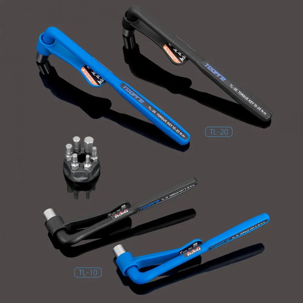 

Easy to Operate Bicycle Wrench Ergonomic Bicycle Wrench Precision Bike Repair Heavy Duty Torque Wrench Sets with for Mtb