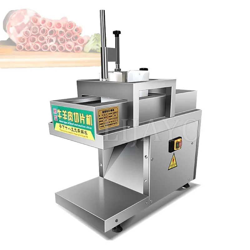 

Electric Beef Meatloaf Freeze Meat Cutting Machine Automatic Planing Sheet Meat Lamb Slicer Mutton Rolls Cutter