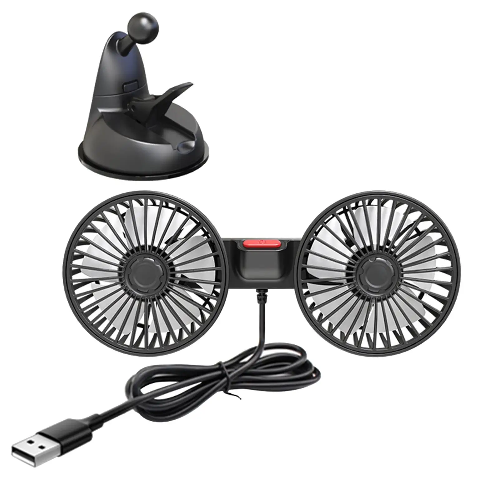 Auto Cooling Fan, Car Accessories ,Air Cooler ,Portable Vehicle Fan for Office