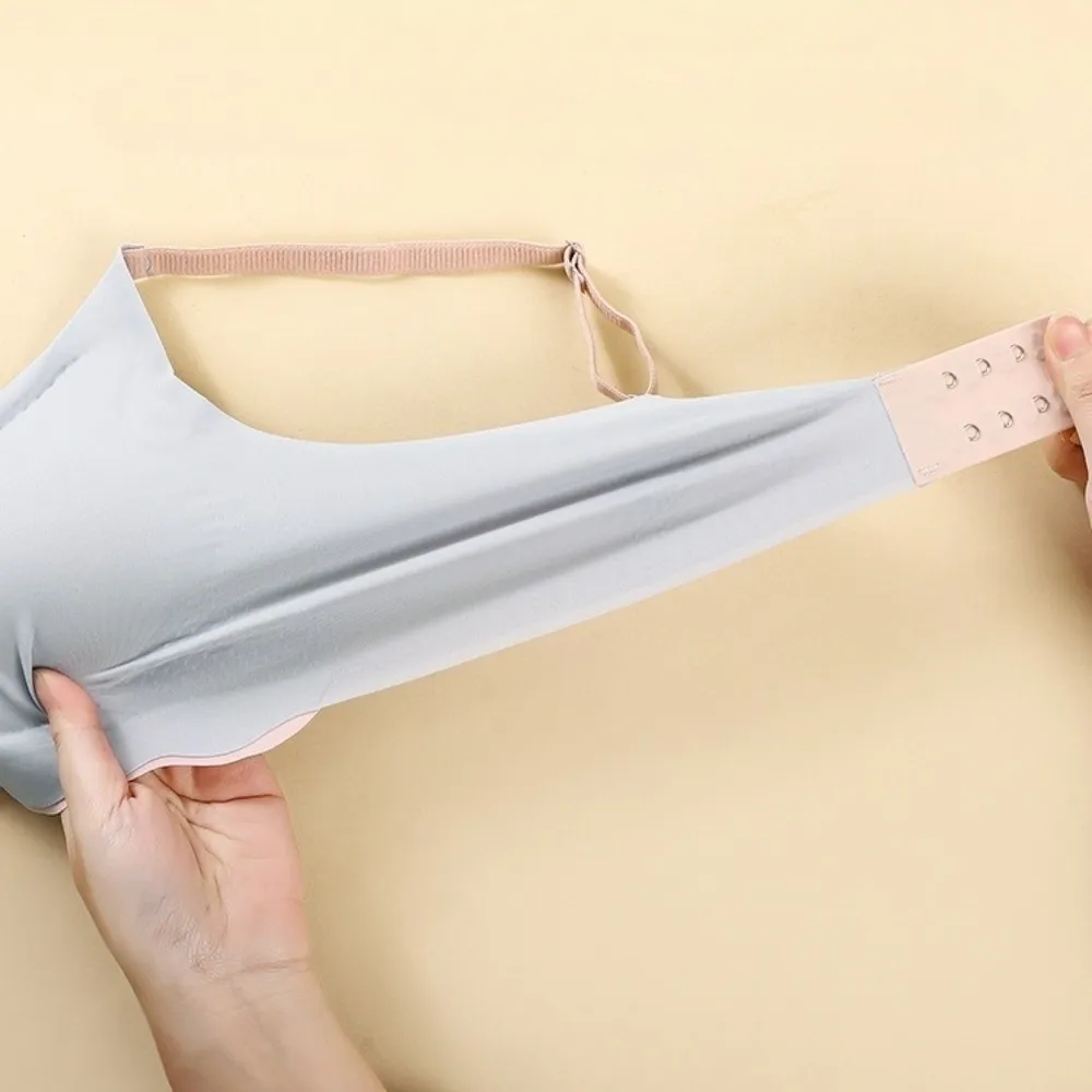 Heart Close-fitting Wireless Bra Shockproof Gathered Breasts Seamless Bralette Lingerie Push Up Sports Bra Running image 2