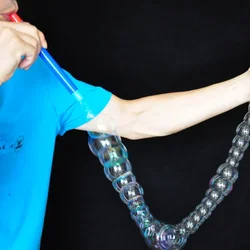 Provided to professionals Gourd String Bubble Blower Props for Party Experiments & Science Show