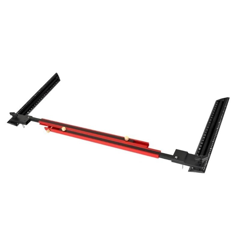 Exact Measurement Stair Template Instrument Aluminum Frame with Storage Bag 831F