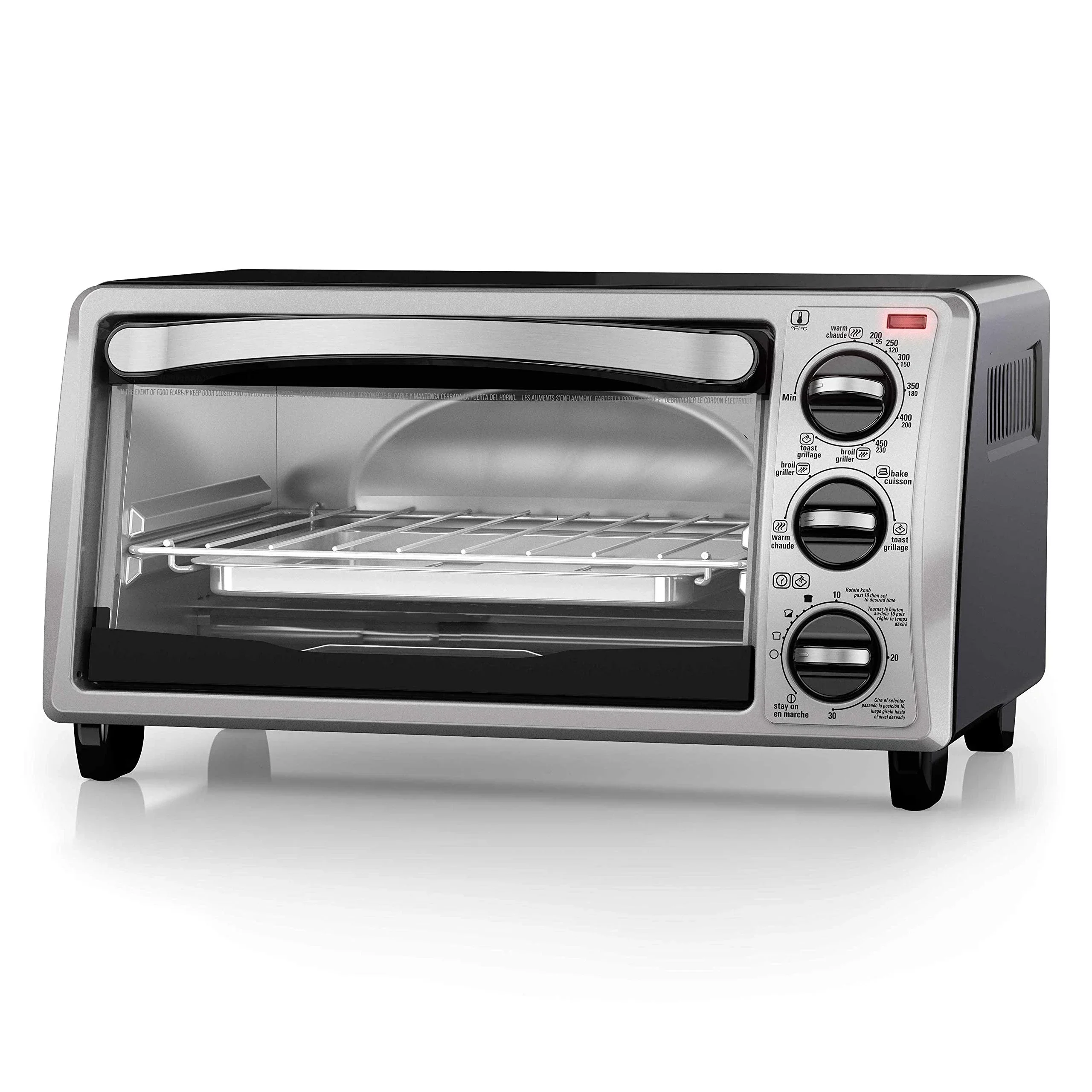 14L Homeuse Portable Kitchen Pizza Baking Toaster Electric Metal Oven Natural Convection Air Fryer Oven With Timer