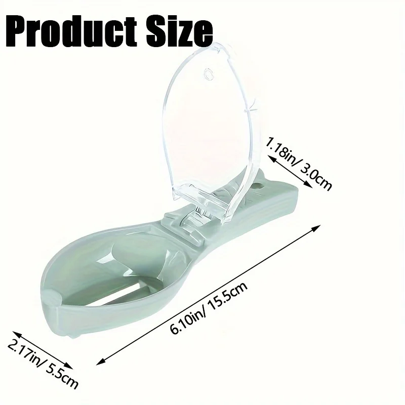 [Easy-Clean Remover] Durable Easy-Clean Fish Scale Remover | Plastic Peeler & Skin Brush for Kitchen Use