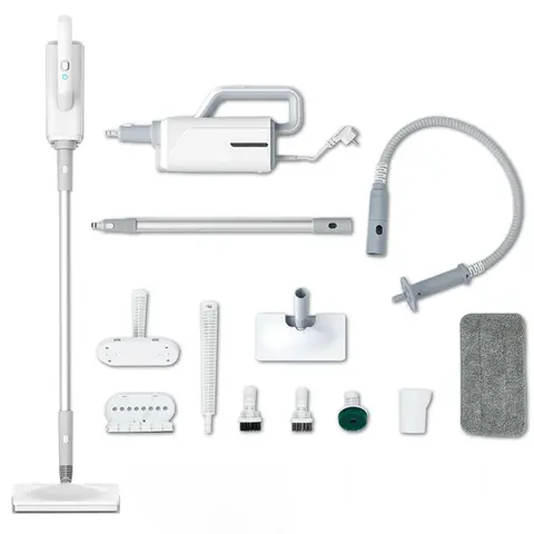 370ml 가정용 다기능 1500W 살균 및 진드기 제거 스팀 청소기 전기 스팀 걸레 220V EU 플러그