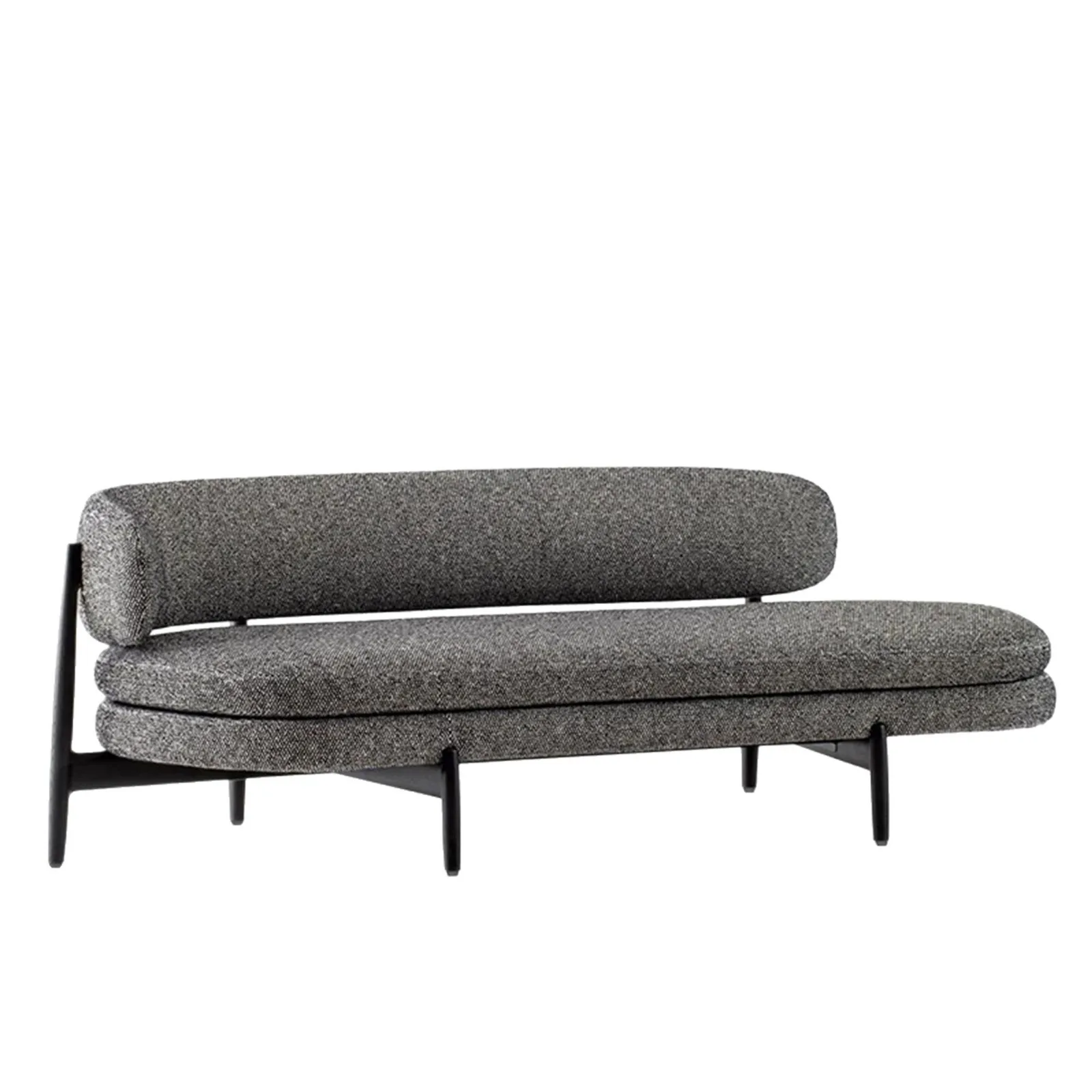 Italian minimalist multi-person sofa villa large flat living room three-person sofa