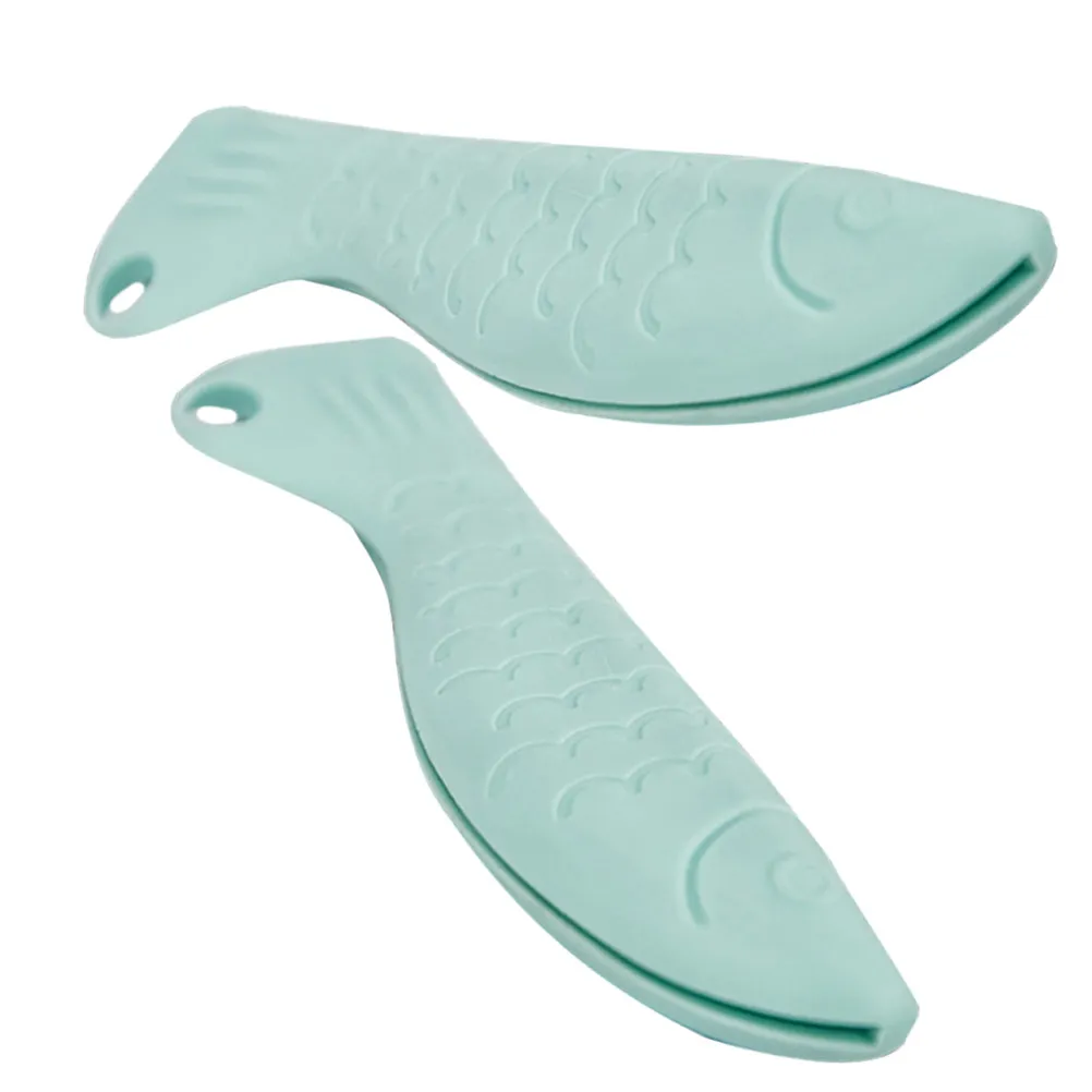 2Pcs Kitchen Silicone Finger Protector Hand Guards Cut Resistant Vegetable Cutter Hand Protection for Cooking Cutting Chopping