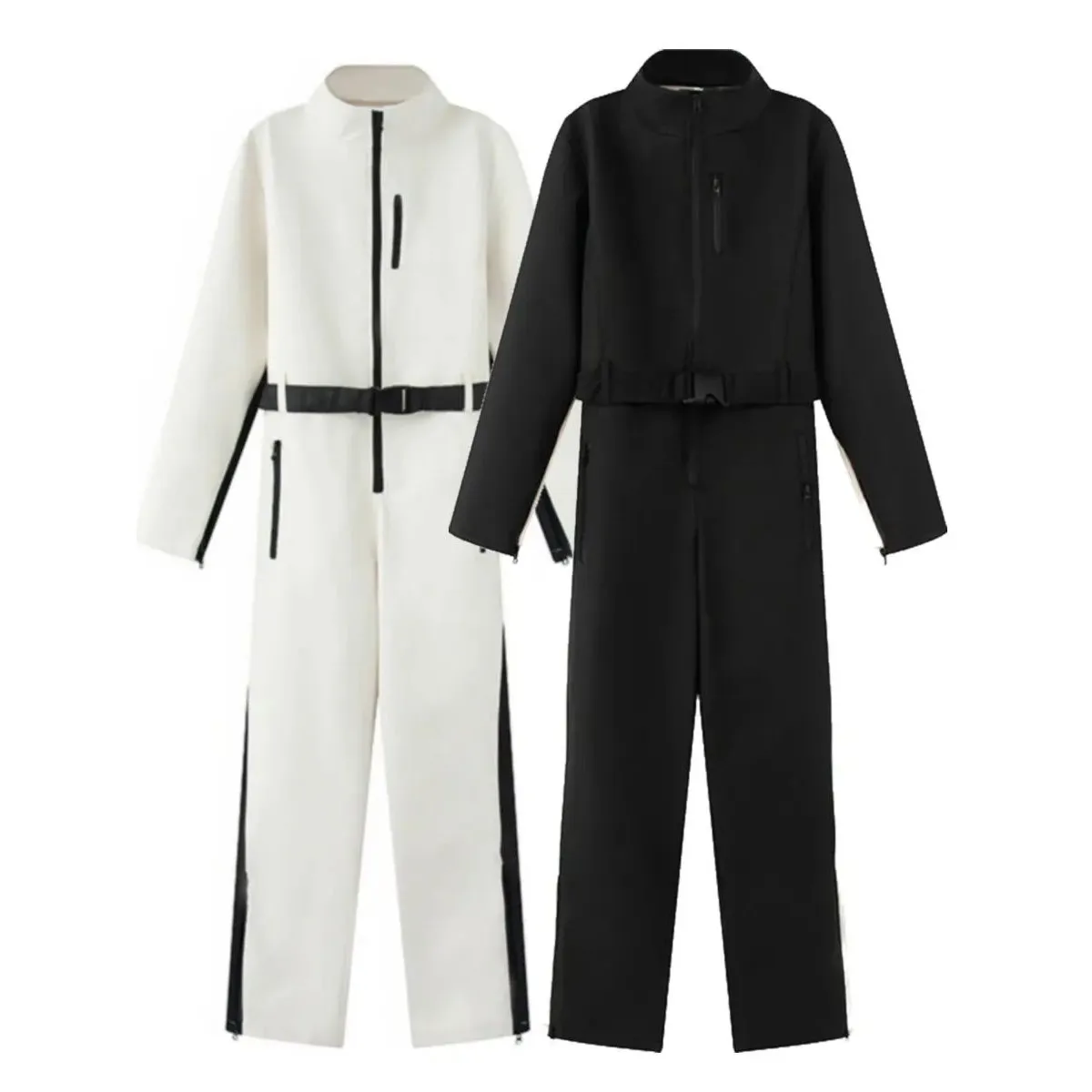 

Женский комбинезон для скейтбординга и катания на лыжах Ele 2026, с низкой талией, из хлопка, для женщин, модный, весенний сезон