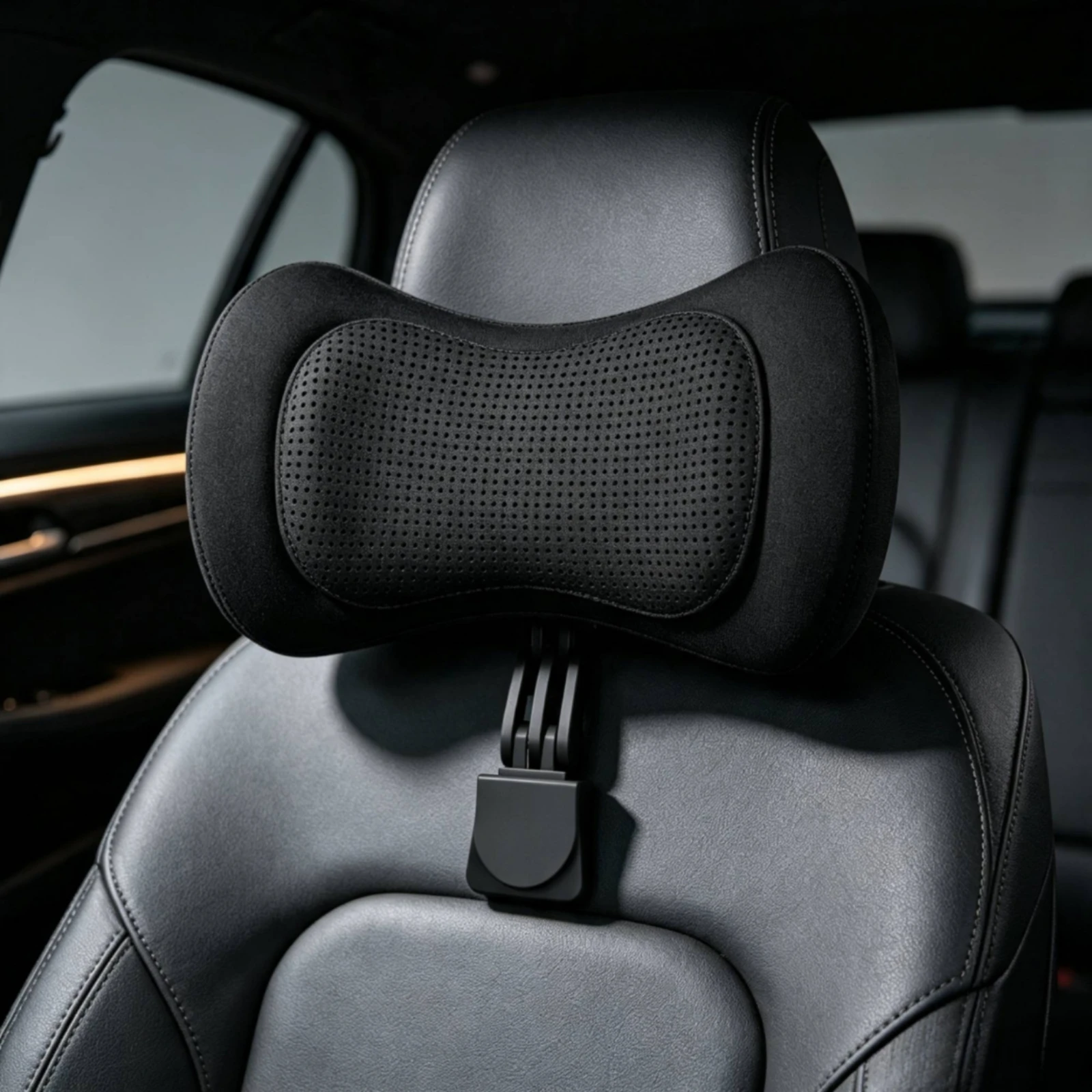 Office Chair Headrest Ergonomic Chair Headrest Pillow Bone-Shaped Neck Cushion Breathable Supportive for Gamers