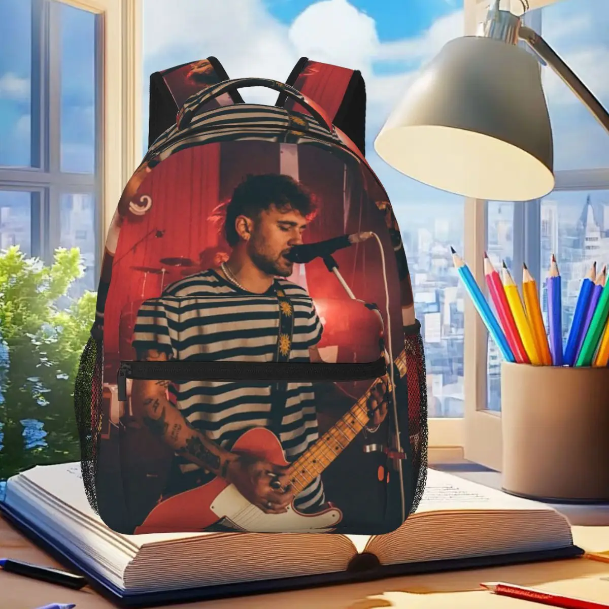 Rapper Dani Fernandez Fashion Graphics Backpack Student Boys Girls BookBag Kids School Bag Computer Shoulder Bags for Men Women