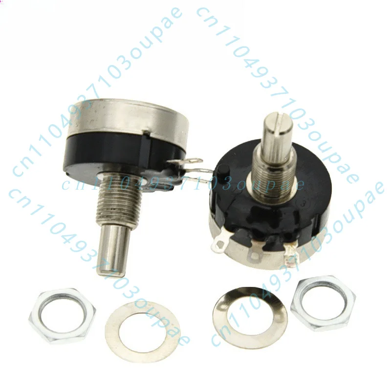 RV24YN20S Rotary Potentiometer 24mm Single Turn Carbon Film B10K B100K 1K 50K 200K 500K For Amp Guitar DIY Repair