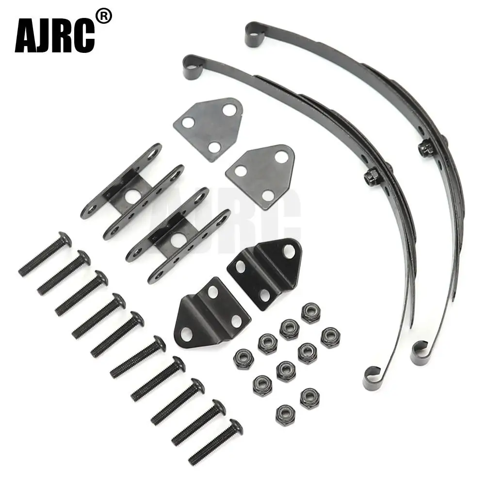 

AJRC Hard Leaf Spring Suspension Steel Bar for 1:10 RC Rock Crawler D90 TF2 Axial SCX10 F350