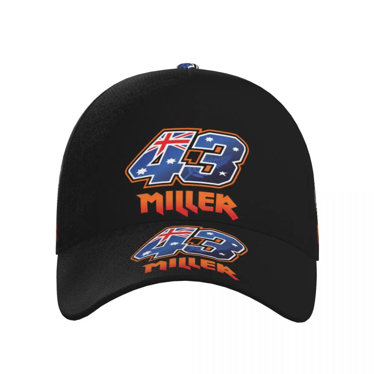 

Бейсбольные кепки унисекс Jack Miller Number 43, уличная одежда, летние спортивные бейсболки, кепка в стиле хип-хоп, Casquette