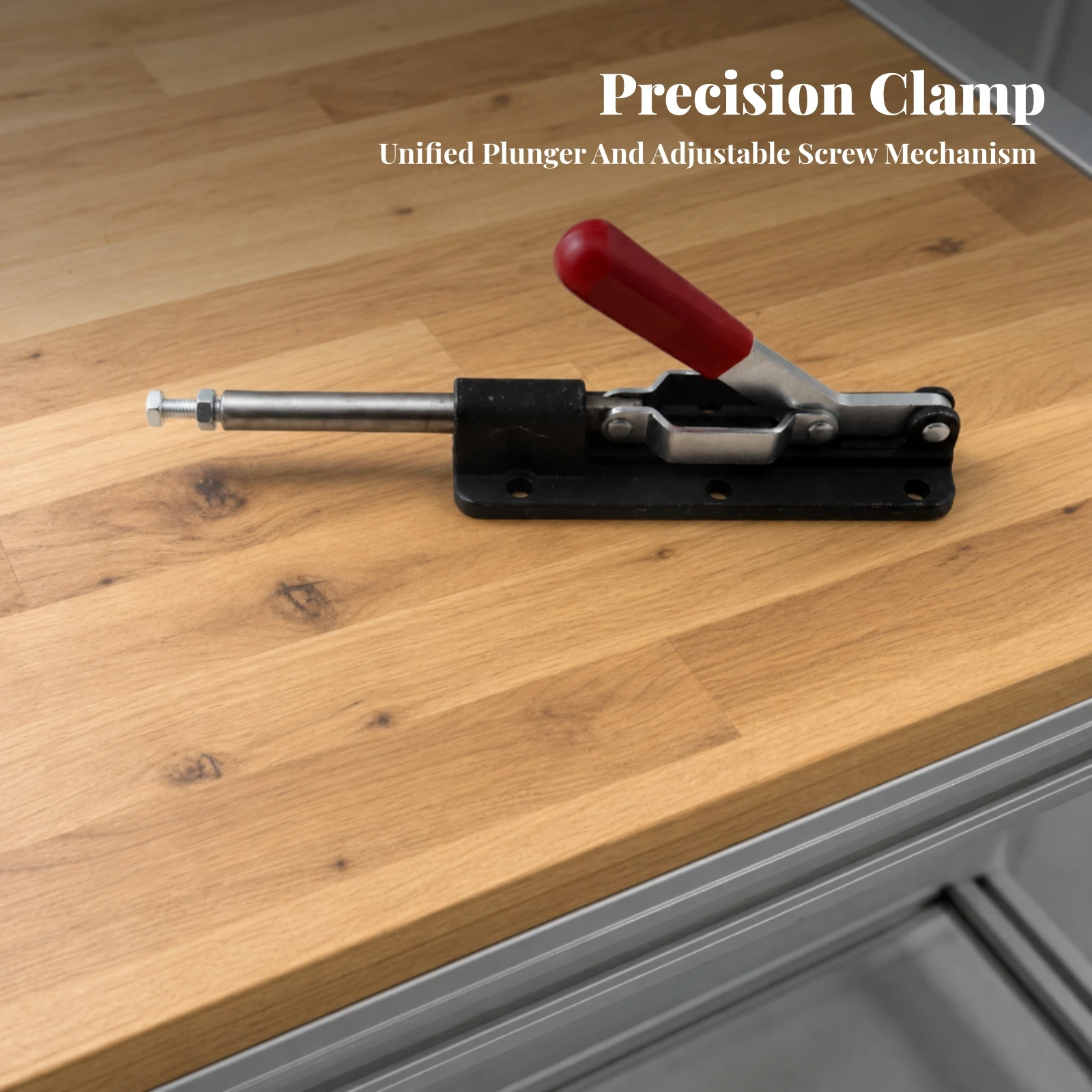 Push-Pull Toggle Clamp Ergonomic Push-Pull Clamp Hardware Wear-Resistant Manual for Woodworkers, Woodworking Jigs