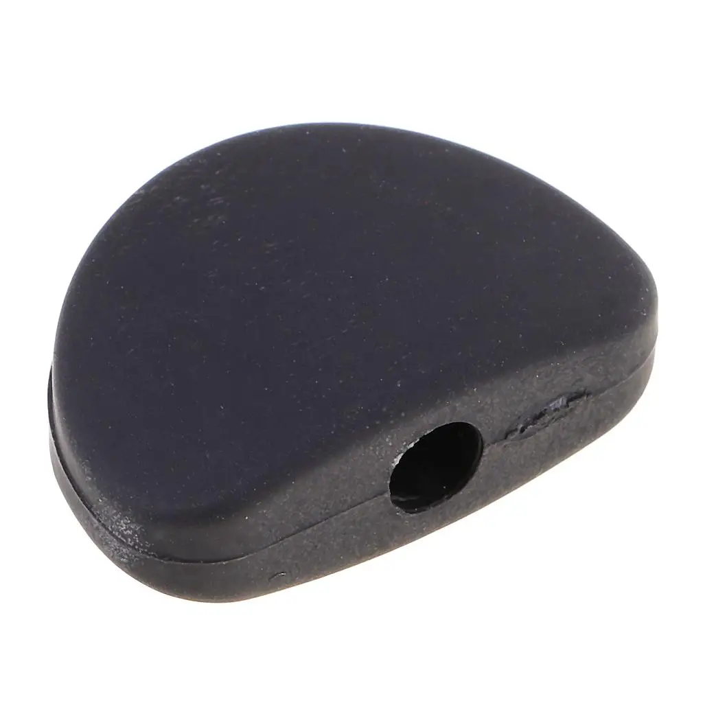 Black Guitar Tuners Handle Plastic Machine Head Button Knobs Pegs for Replacing Headless Guitar Parts